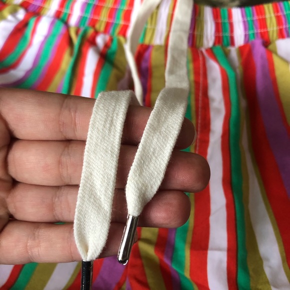 Canvas Striped Shorts Medium - Picture 3 of 5